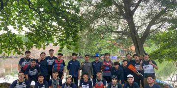 YBM BRI RO Jakarta 1 Bekali Awardee Bright Scholarship Pelatihan Water Rescue