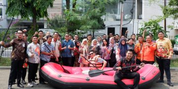 BRI Region 6 Gelar TOT Business Continuity Management dengan Simulasi Penggunaan Peralatan Keselamatan