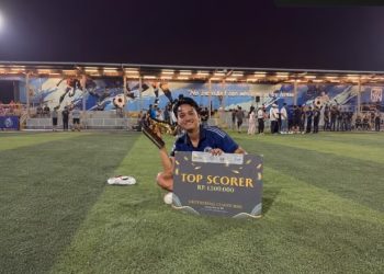 Fajir sebagai Top Scorer Geothermal League 2026, Pekerja BRI Lengkapi Dominasi Gemilang Tim Mini Soccer BRI Region 6