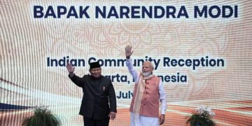 PM Modi dan Prabowo Rayakan Persahabatan Indonesia-India Bersama Diaspora India