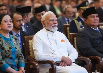 Pidato Bersejarah di DPR RI, PM Modi Perkenalkan Visi Gangga-Mahakam bagi Hubungan Indonesia-India