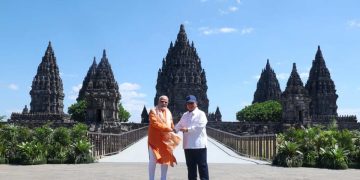 Prabowo dan PM Modi Tegaskan Ikatan Peradaban Indonesia-India di Candi Prambanan