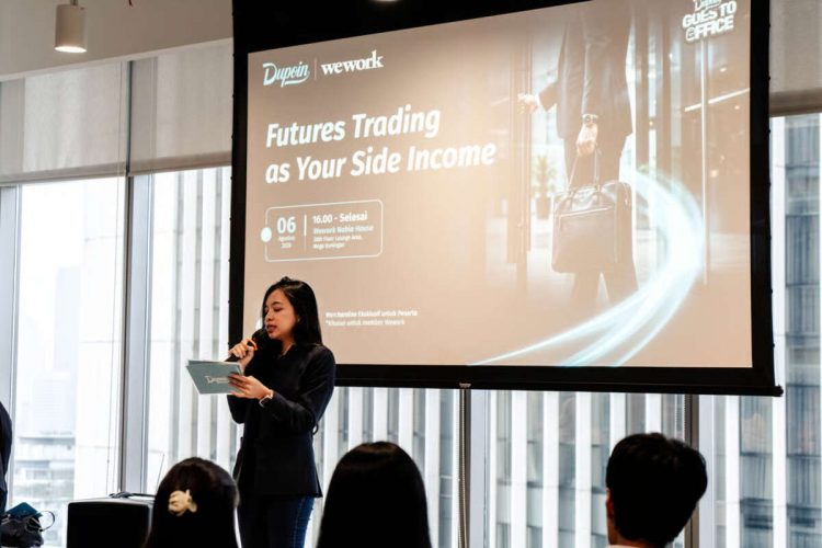 Dupoin Futures Gandeng WeWork Edukasi Pekerja Swasta Kenali Peluang Side Income Futures Trading