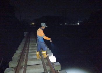 KAI Daop 2 Pastikan Keselamatan Perjalanan Kereta Api Usai Gempa Pangandaran