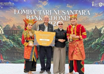 Membanggakan! Melky Soekirman dan Mutiara Aulia Syahida Harumkan BRI Region 6, Raih Juara 3 Lomba Tari Nusantara 2026 Bank Indonesia
