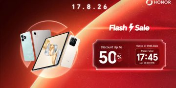 Rayakan HUT RI ke-81 Bersama HONOR, Nikmati Flash Sale Diskon Hingga 50%