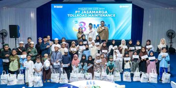 JMTM Rayakan HUT ke-38 dengan Berbagi Kebahagiaan Bersama Anak Yatim Piatu