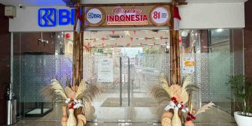Sambut HUT ke-81 RI, BRI BO Kramat Jati Semarakkan Nuansa Merah Putih