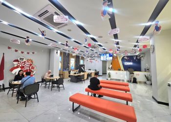 Semarak HUT ke-81 RI, BRI BO Krekot Percantik Kantor dengan Dekorasi Bernuansa Merah Putih