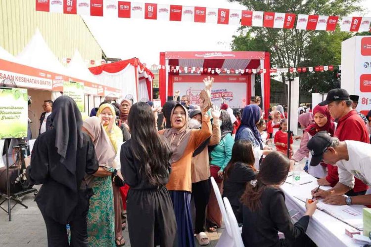 Area Sudirman Semanggi Raih Juara 1 Sportartcular BRI Region 6 Cabang Voli