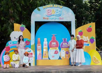 B&B Hadirkan Personal Care Anak Aktif dengan Wangi Seharian