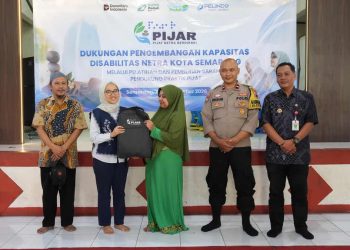 Dorong Inklusi dan Kemandirian, PT Pelindo Sinergi Lokaseva Latih Disabilitas Netra Semarang