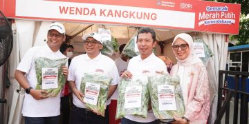 UMKM Binaan BRI Region 6 Antusias Ramaikan Festival Semarak Merah Putih di Pasar Malaka Rorotan