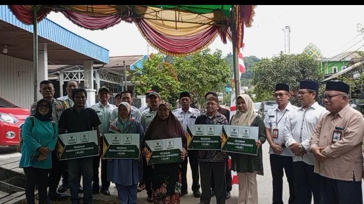 BAZNAS Samarinda Bedah Rumah 5 Keluarga Miskin Ekstrem, Bantuan hingga Rp98 Juta per Unit