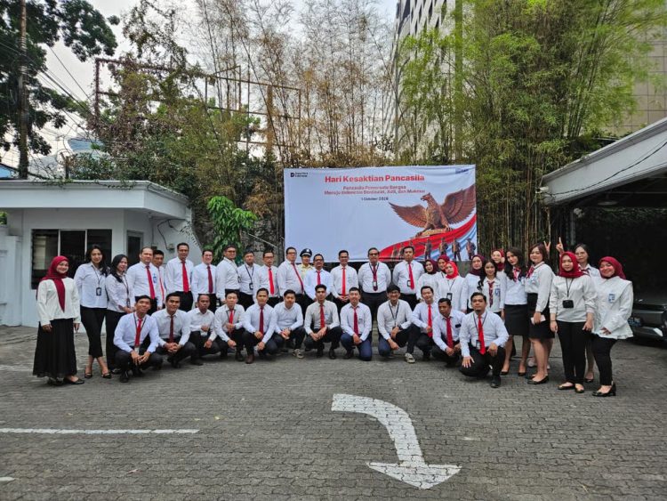 BRI BO Gading Boulevard Peringati Hari Kesaktian Pancasila dengan Khidmat dan Penuh Semangat Kebangsaan