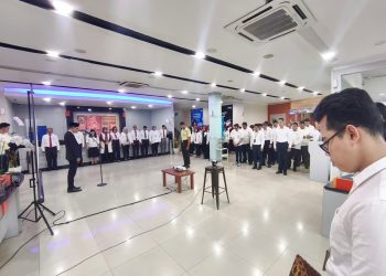BRI BO Kelapa Gading Peringati Hari Kesaktian Pancasila dengan Khidmat dan Penuh Semangat Kebangsaan