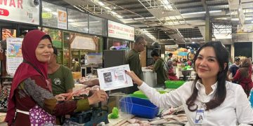 BRI BO Yogyakarta Cik Ditiro Dorong Digitalisasi UMKM Pasar Kranggan Melalui QRIS, Transaksi Belanja Makin Praktis