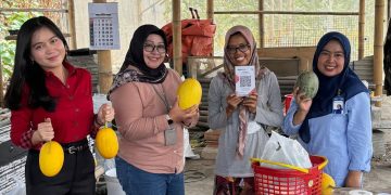 BRI Branch Office Klaten Hadirkan Kemudahan Transaksi QRIS di Rindu Farm Wisata Petik Melon