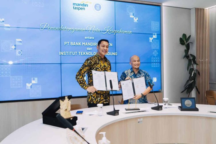 Bank Mandiri Taspen dan ITB Jalin Kerja Sama Strategis Perkuat Ekosistem Pendidikan