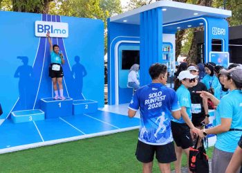 Di tengah Kerumunan Solo Run Fest 2026, BRI Eksis Hadirkan Layanan Perbankan