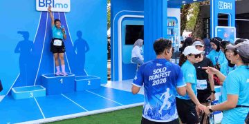 Di tengah Kerumunan Solo Run Fest 2026, BRI Eksis Hadirkan Layanan Perbankan
