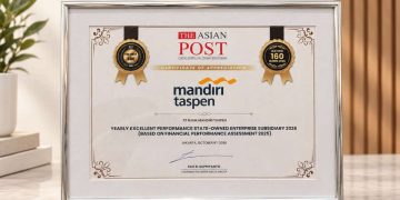 Kinerja 2025 Diakui, Bank Mandiri Taspen Raih Yearly Excellent Performance 2026